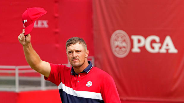 Bryson DeChambeau at the 2021 Ryder Cup.